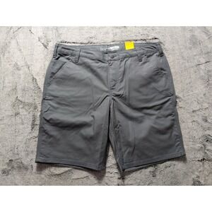 Carhartt BS3111-W Rugged Flex Loose Fit Shorts Women's Size 16 Gray